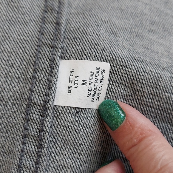 Black denim Ellie Tahari jacket - Picture 7 of 7